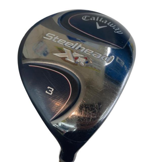 【中古】 キャロウェイ STEELHEAD XR 3W フェアウェイウッド FW 純正特注シャフト (フレックスS) メンズ 男性用 右利き 右用 Cランク ゴルフクラブ