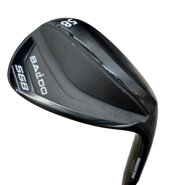【中古】 BALDO COMPETIZIONE 568 FORGED WEDGE ツアーナイト 58° ウェッジ WG 純正特注シャフト (フレックスS) メンズ 男性用 右利き 右用 Cランク ゴルフクラブ