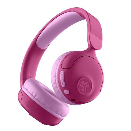 JLab ジェイラブ JBUDDIES POP Pink 2WAYキッズヘッドホン 有線・ワイヤレス対応 音量制限付き WIRELESS + WIRED KIDS HEADPHONES 2歳以上向け コンパクト 最大48時間 長時間再生 マイ 6c8b093a 7,259円