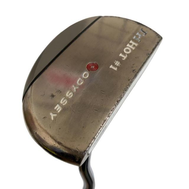 【中古】 オデッセイ Ti HOT #1 34インチ パター PT スチール (フレックスその他) メンズ 男性用 右利き 右用 Dランク ゴルフクラブ 6,050円