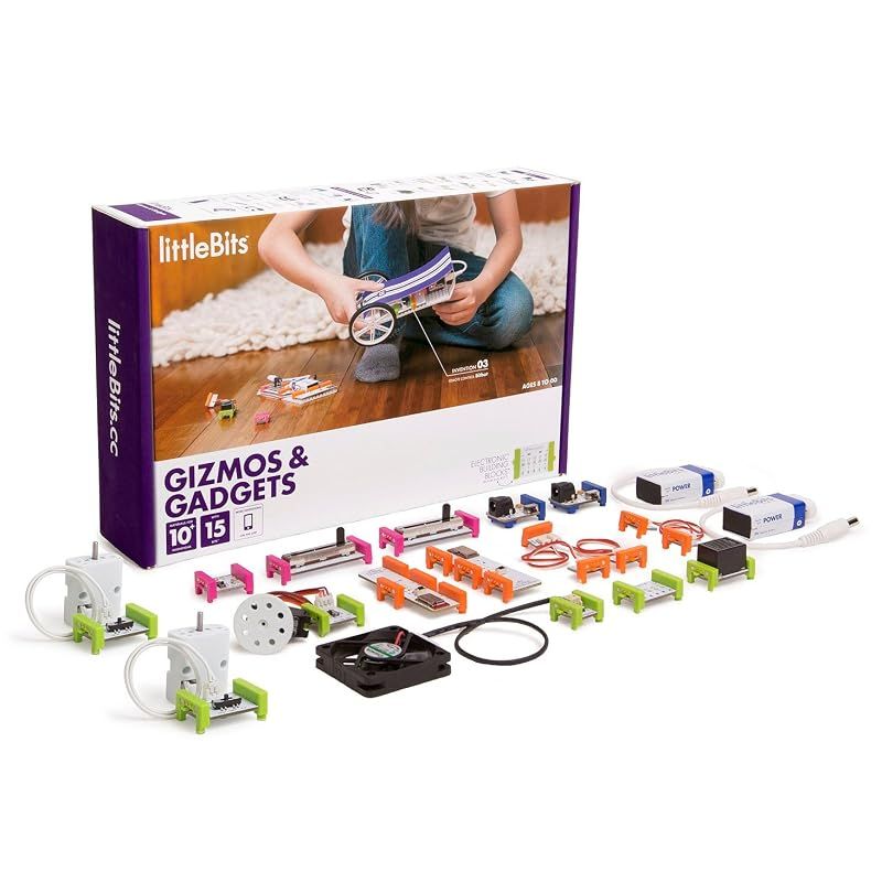 littleBits 電子工作 組み立てキット Gizmos & Gadgets Kit ギズモ&ガジェット キット