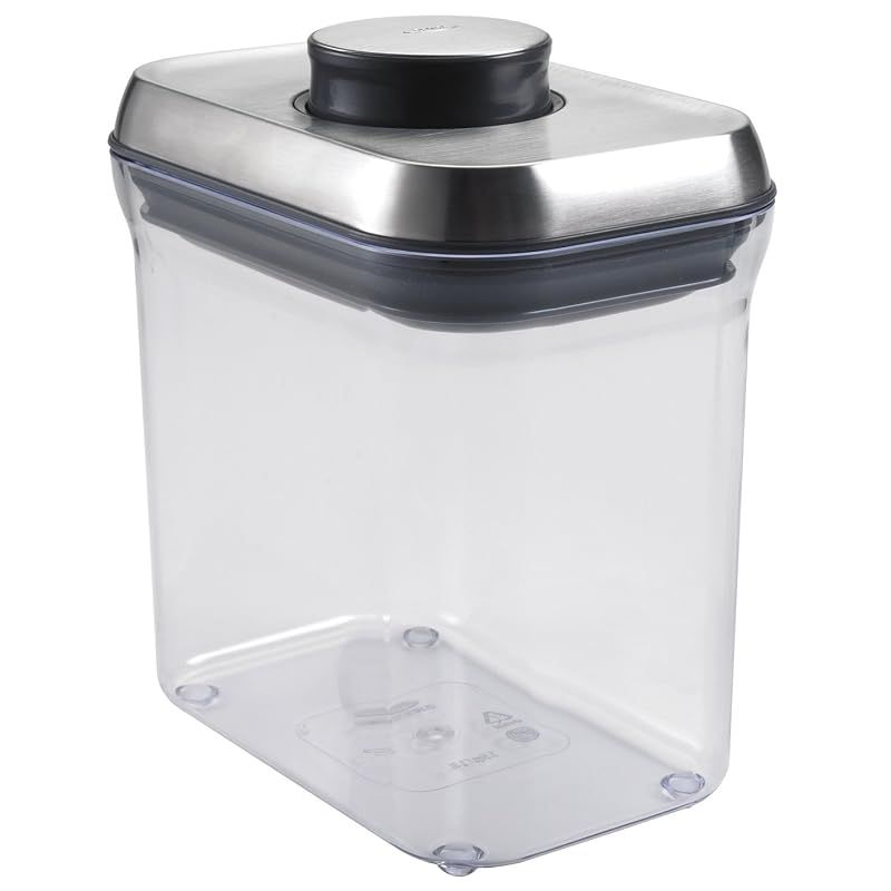 OXO 保存 容器 密閉 ステンレス 1.4L ポップコンテナ レクタングル ショート 3106700