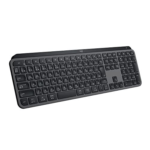 ms Logitech Wireless Keyboard MX KEYS S KX800SGR Wireless Thin Perfect Stroke Key Smart Backlight Genuine Domestic Product | USB-C Rechargeable, Fast Charging, FLOW, Easy-Switch, Smart Actio 5818d2db