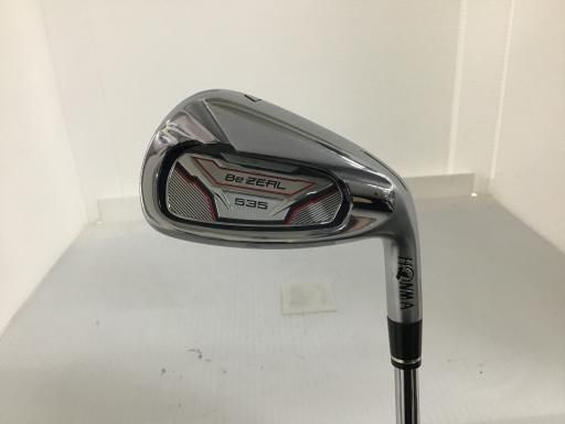 【中古】 本間ゴルフ Be ZEAL 535 8S アイアンセット IR NS PRO 950GH (フレックスS) メンズ 男性用 右利き 右用 Cランク ゴルフクラブ