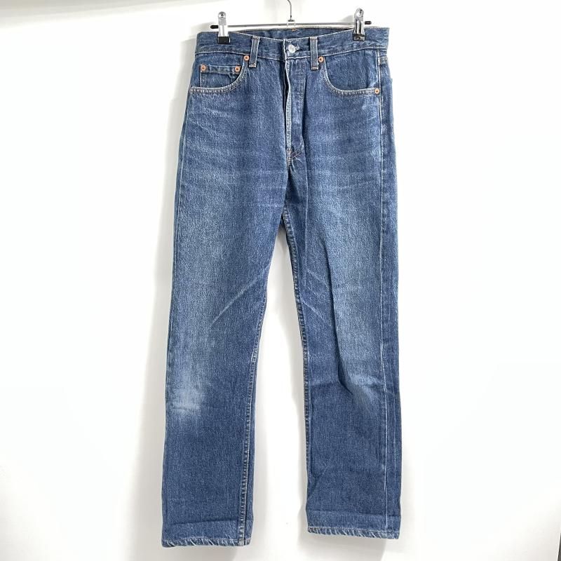 【中古】90s LEVI'S 501 デニムパンツ 刻印524 USA製 実寸約76cm インディゴ　リーバイス[17] 9,155円