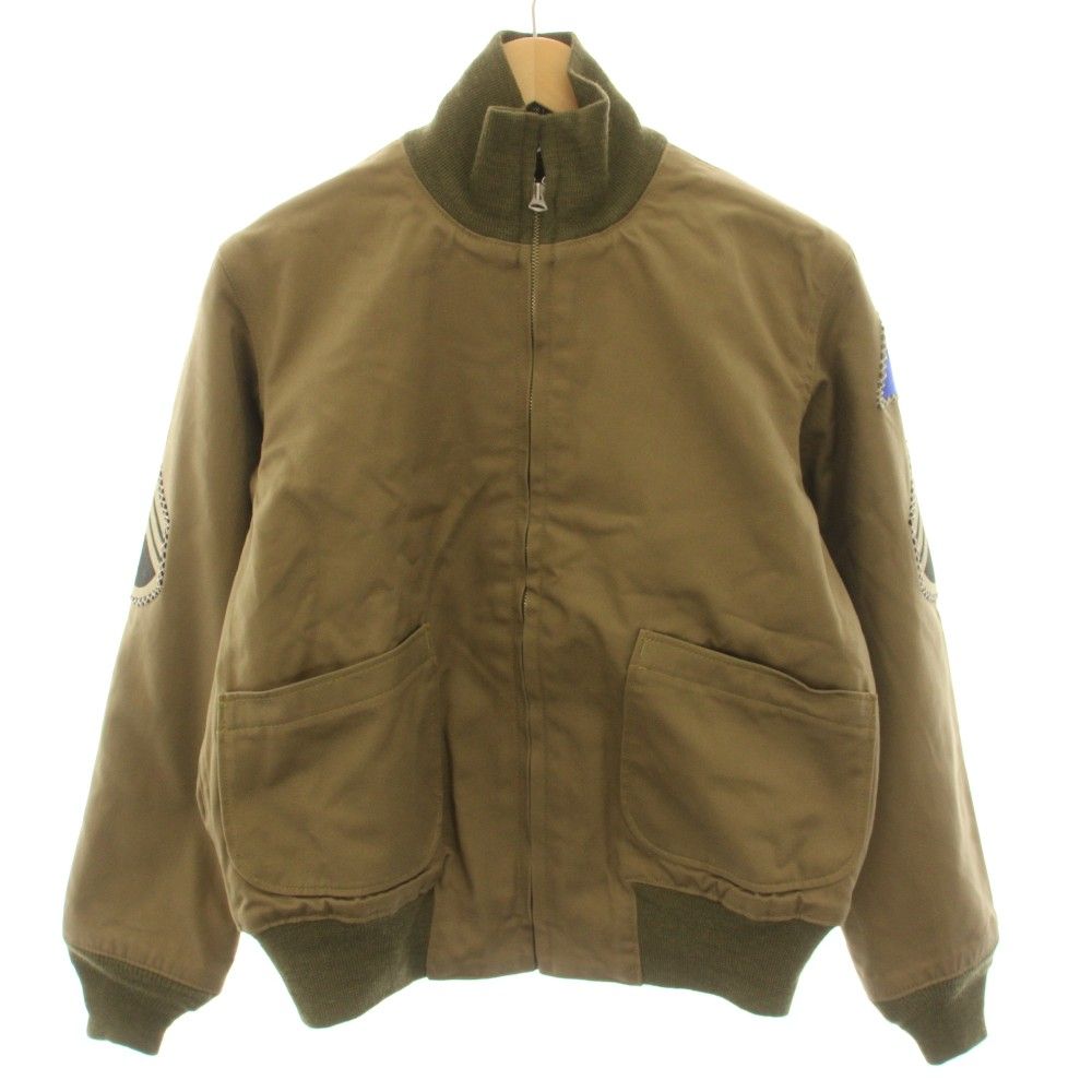 バズリクソンズ BUZZ RICKSON’S タンカースパッチポケットジャケット TANKERS PATCH POCKET JACKET フライトジャケット アウター ワッペン S カーキ BR15750 /YT 21,630円