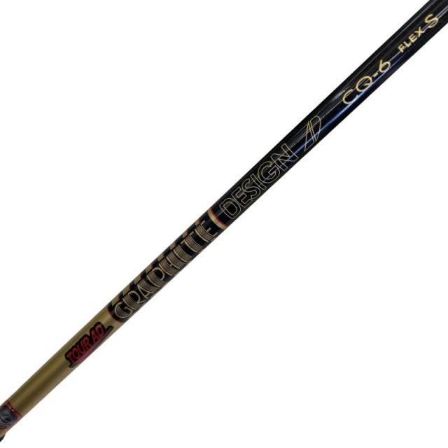 【中古】 テーラーメイドスリーブ付き(Qi4D系) グラファイトデザインドライバー用 シャフト Tour AD CQ-6 (フレックスS)Bランク ゴルフクラブ