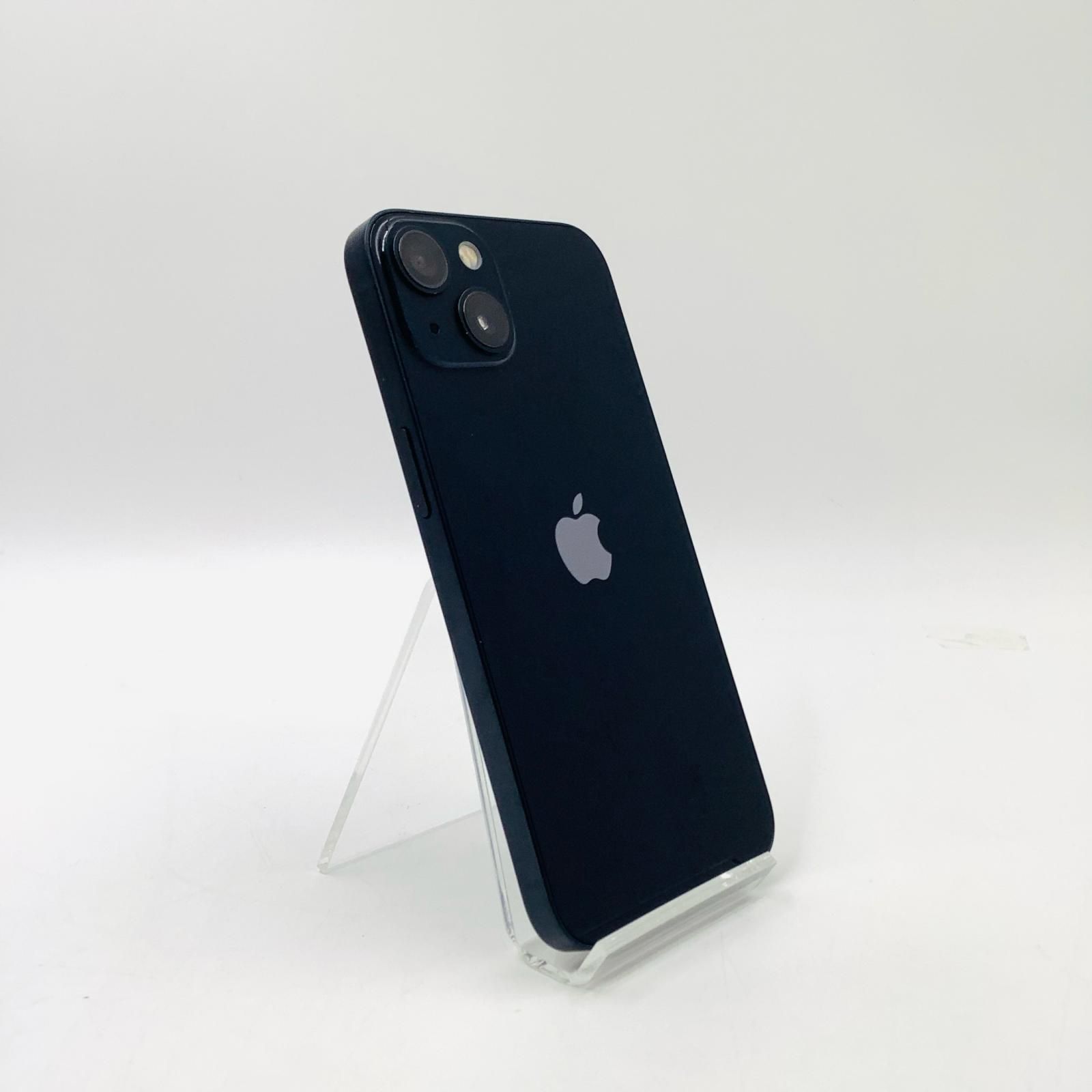 【全額返金保証】【最速発送】 iPhone 13 256GB ミッドナイト SIMフリー 白ロム 動作確認済 78%
