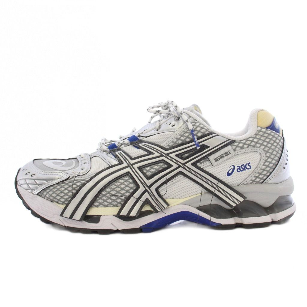 アシックス asics インビンシブル INVINCIBLE GEL-NIMBUS 10.1 HTTP 404 スニーカー シューズ US9 シルバー 1203A814 /TK