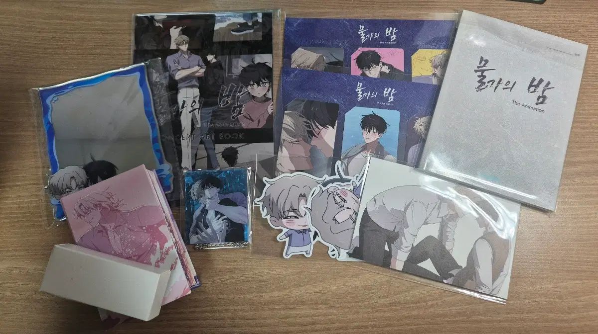 水辺の 夜 アニメ 月明かり セット グッズ フィギュア 特典 なし 出品