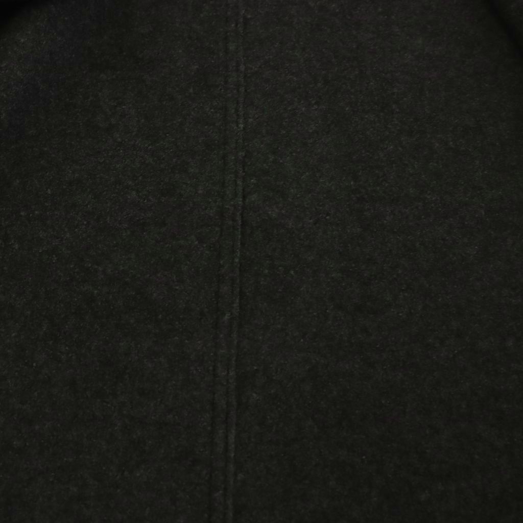 フォクシー FOXEY 43765 Seneca ニットジレ ベスト 前開き ロング ウール ダークグレー /NR