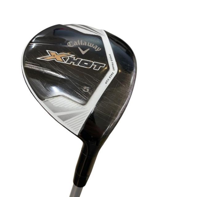 【中古】 キャロウェイ X HOT 5W フェアウェイウッド FW X HOT 55W(フェアウェイウッド) (フレックスSR) メンズ 男性用 右利き 右用 Cランク ゴルフクラブ