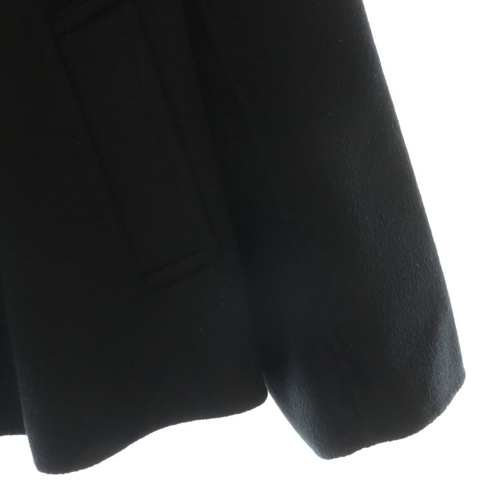 エリオポール heliopole REVER SHORT COAT コート ウール ショート 38 黒 ブラック /CX ■OS