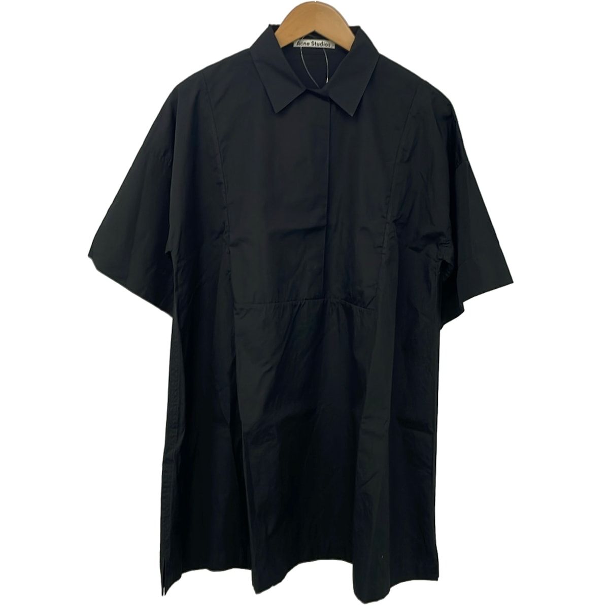 ACNE STUDIOS(アクネ ストゥディオズ) 半袖シャツブラウス サイズ32 XS レディース美品 2040957 黒