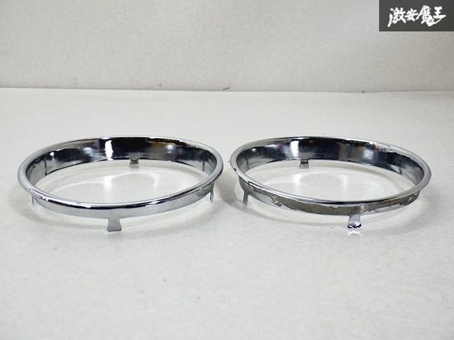 【新品】空冷VW ビートル タイプ1 カルマンギア メーターリム 124mm スピードメーター クローム リング トリム リム 枠
