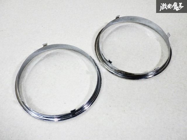 【新品】空冷VW ビートル タイプ1 カルマンギア メーターリム 124mm スピードメーター クローム リング トリム リム 枠