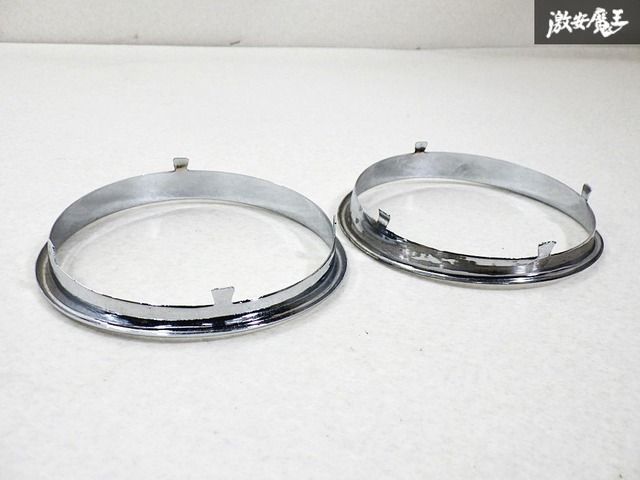 【新品】空冷VW ビートル タイプ1 カルマンギア メーターリム 124mm スピードメーター クローム リング トリム リム 枠