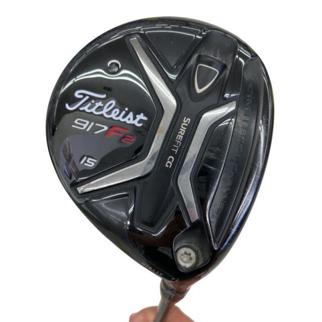 【中古】 タイトリスト 917 F2 15° フェアウェイウッド FW Titleist Speeder 517 (フレックスS) メンズ 男性用 右利き 右用 Cランク ゴルフクラブ 8,698円