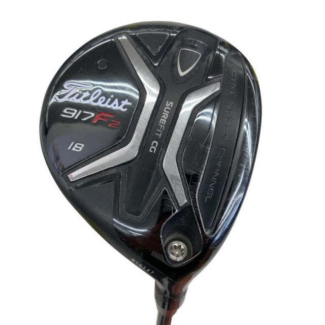 中古】 タイトリスト 917 F2 18° フェアウェイウッド FW Titleist
