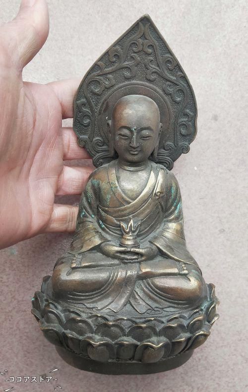 銅製 仏像 重工彫刻 開運 風水 古美術品 置物