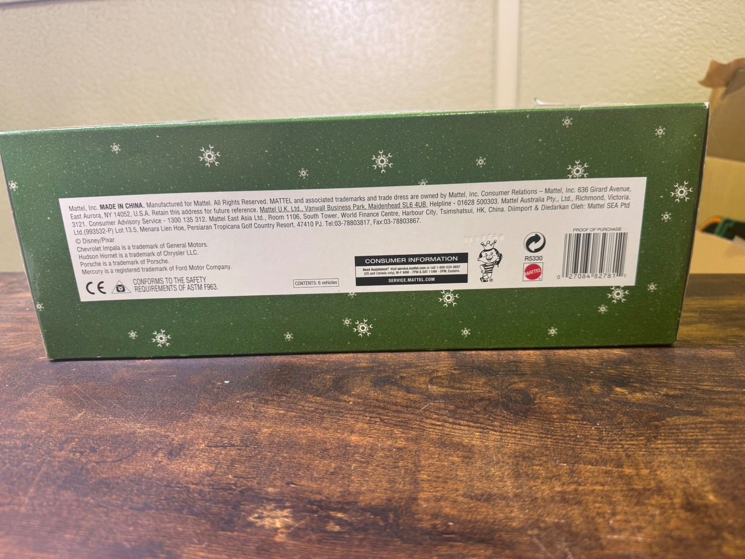 sb259 ピクサー カーズ • メーター セーブ クリスマス ギフトパック