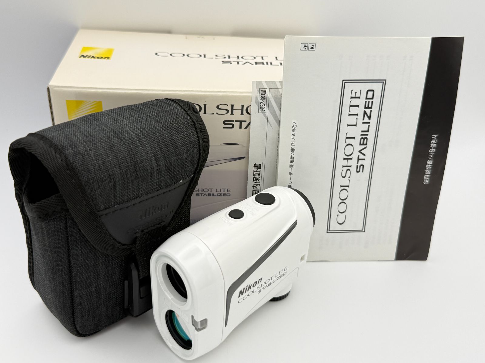 【良品】Nikon COOLSHOT LITE STABILIZED ニコン クールショット ライト スタビライズド ゴルフ用レーザー距離計