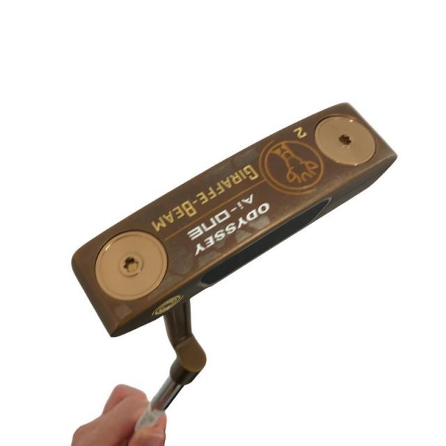 【中古】 オデッセイ Ai-ONE GIRAFFE-BEAM #2 33インチ パター PT STROKE LAB 90 スチール (フレックスその他) メンズ 男性用 右利き 右用 Cランク ゴルフクラブ