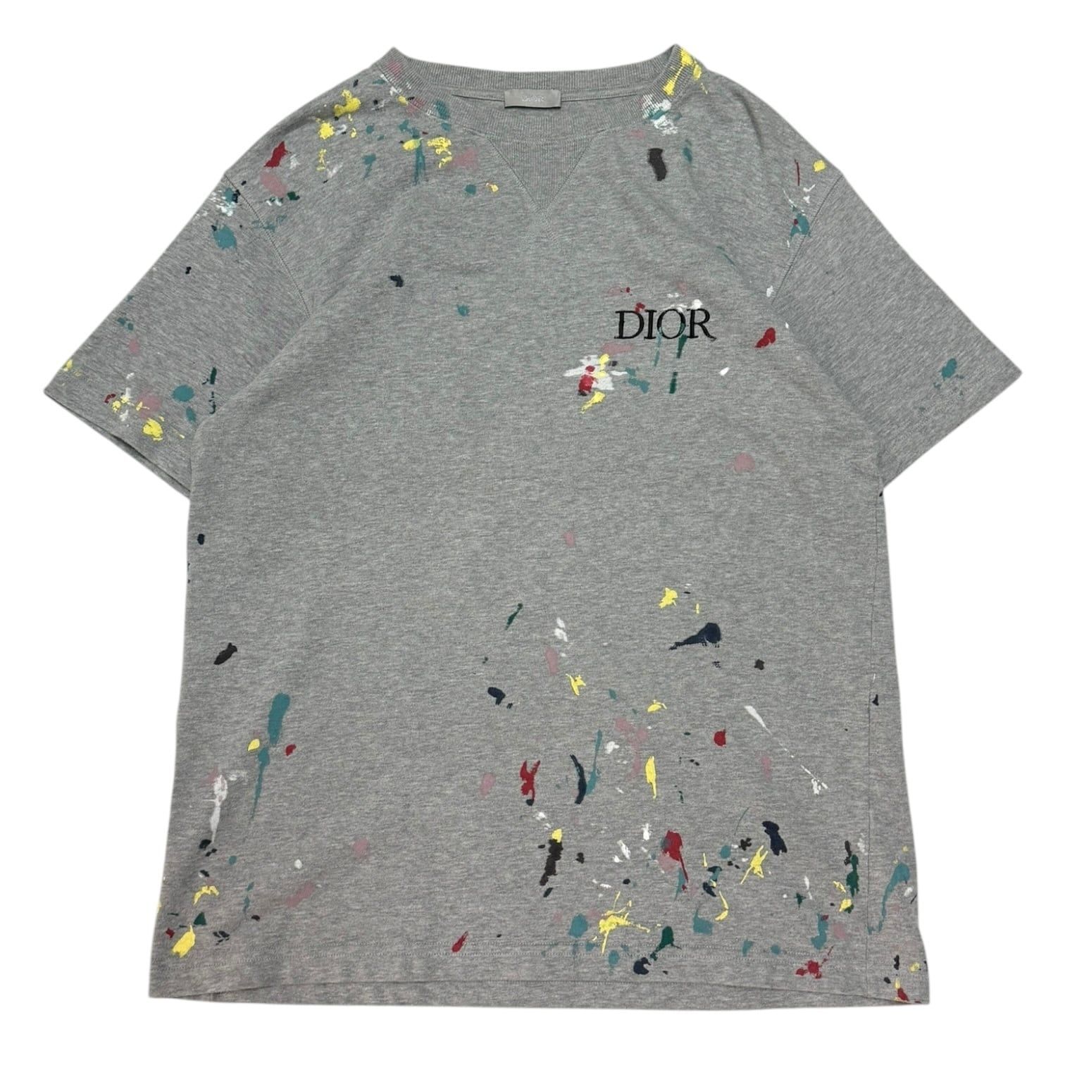 DIOR　21AW Drawing Paint Logo Embroidery Tee 28,314円