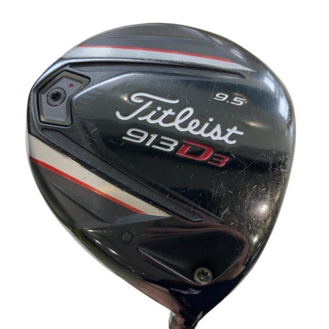 【中古】 タイトリスト 913 D3 9.5° ドライバー DR Tour AD GT-7 (フレックスS) メンズ 男性用 右利き 右用 Dランク ゴルフクラブ