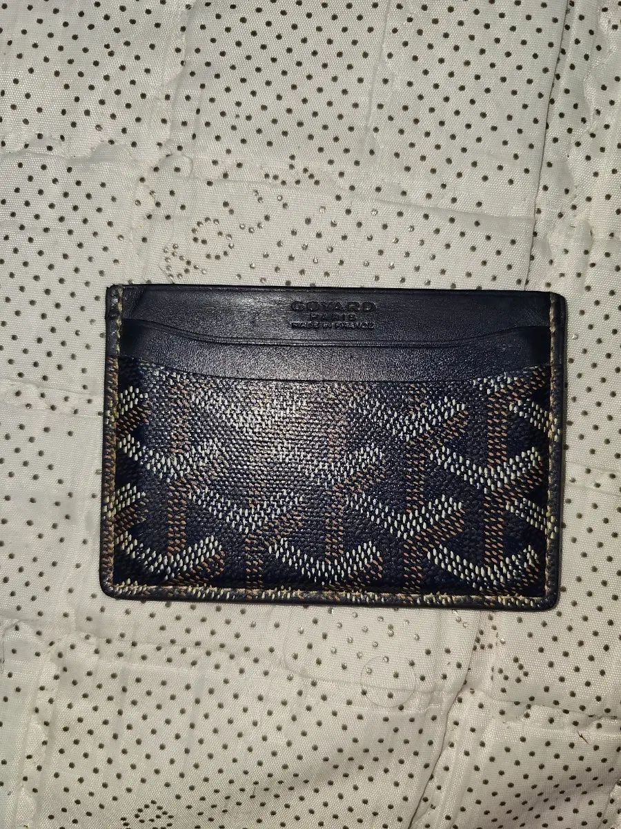 Masion Goyard カードウォレット ネイビー