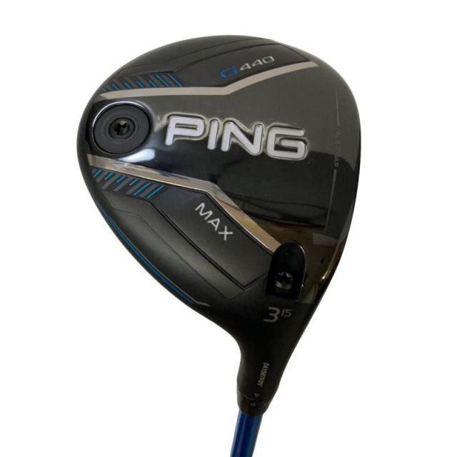 【中古】 ピン G440 MAX 3W フェアウェイウッド FW ALTA J CB BLUE(FW) (フレックスSR) メンズ 男性用 右利き 右用 Bランク ゴルフクラブ