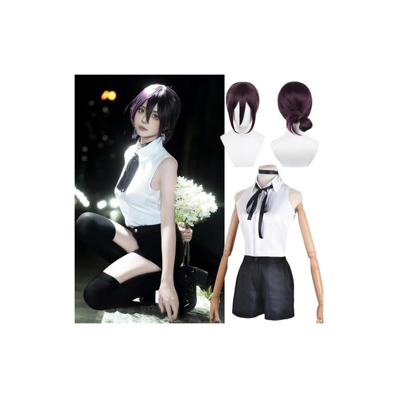 【新品】 [NOKIJP] レゼ コスプレ衣装 れぜ コスプレ 爆弾の悪魔 コスチューム 東京公安対魔特異4課 仮装 祭り（レゼ, XS 0