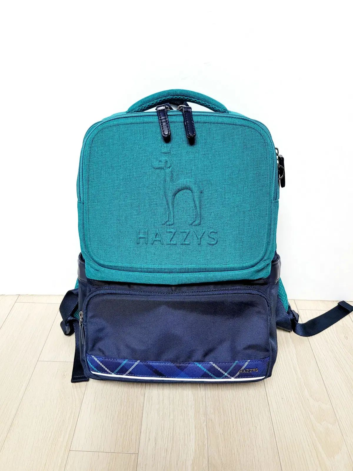 正規品) HAZZYS ルーカス ツーポケット バックパック (小学 低学年 本バッグ)