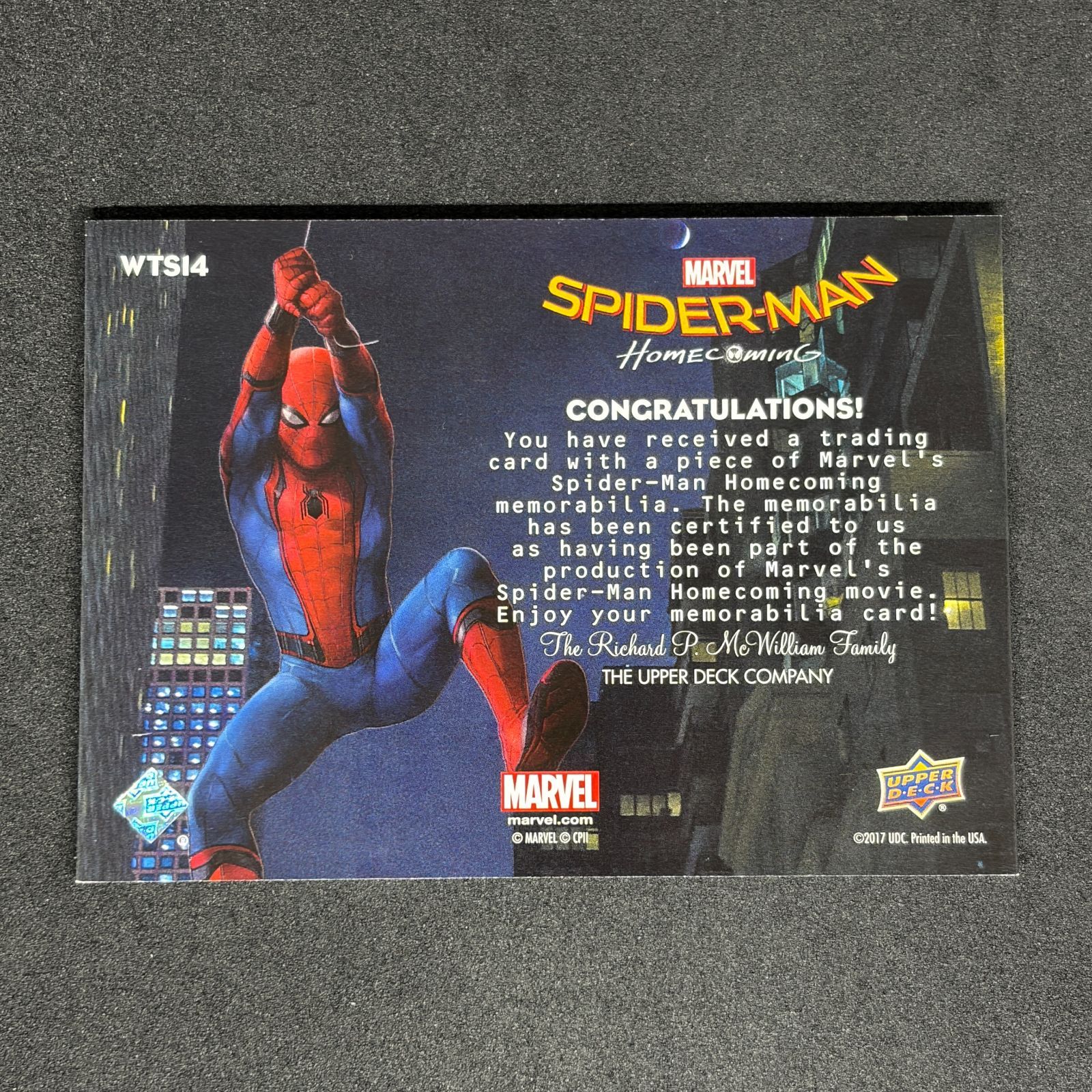 マクドナルド スパイダーマン コラボ カード 4枚セット Mac Gargan / マック・ガーガン スパイダーマン ホームカミング 衣装
