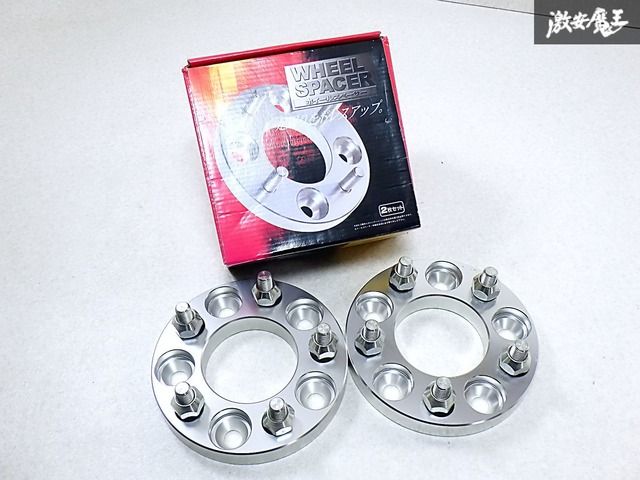 【新品・未使用品】タニダ TANIDA 汎用 ワイドトレッドスペーサー ワイトレ 5穴 PCD114.3 厚さ約20ｍｍ Ｍ12×P1.5 2枚 SP20-5-15 即納