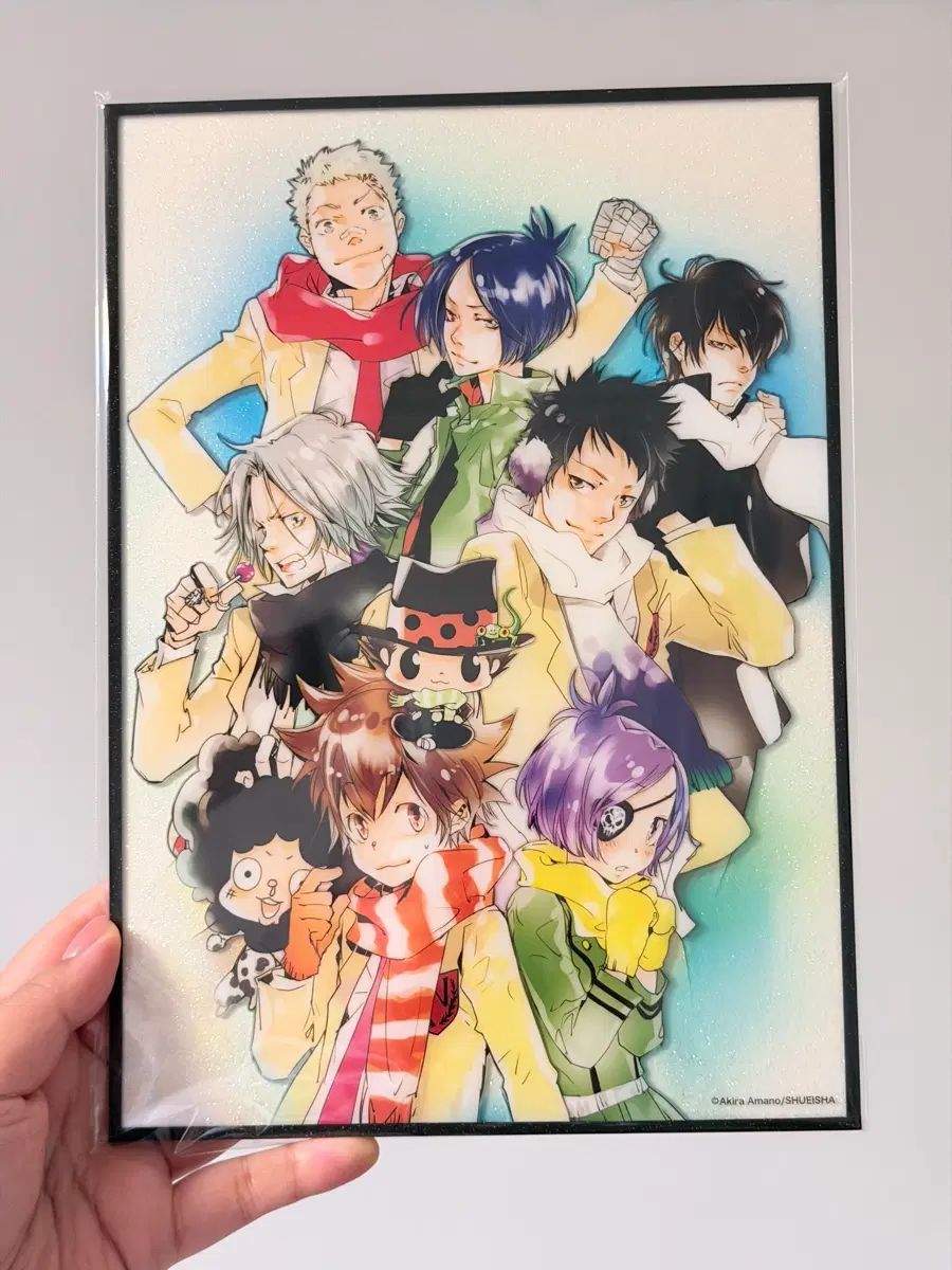 家庭教師ヒットマンREBORN!イラストアクリルビジュアル色紙