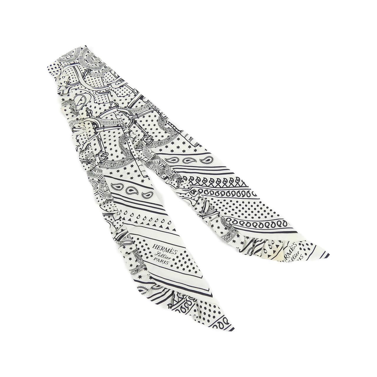 エルメス EPERON D'OR BANDANA ツイリー フリル 852978S スカーフ