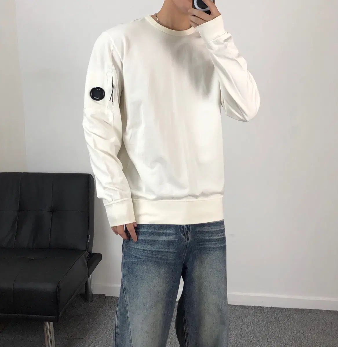 C.P. COMPANY シーピーカンパニー 正規品 レンズ ワッペン スウェット