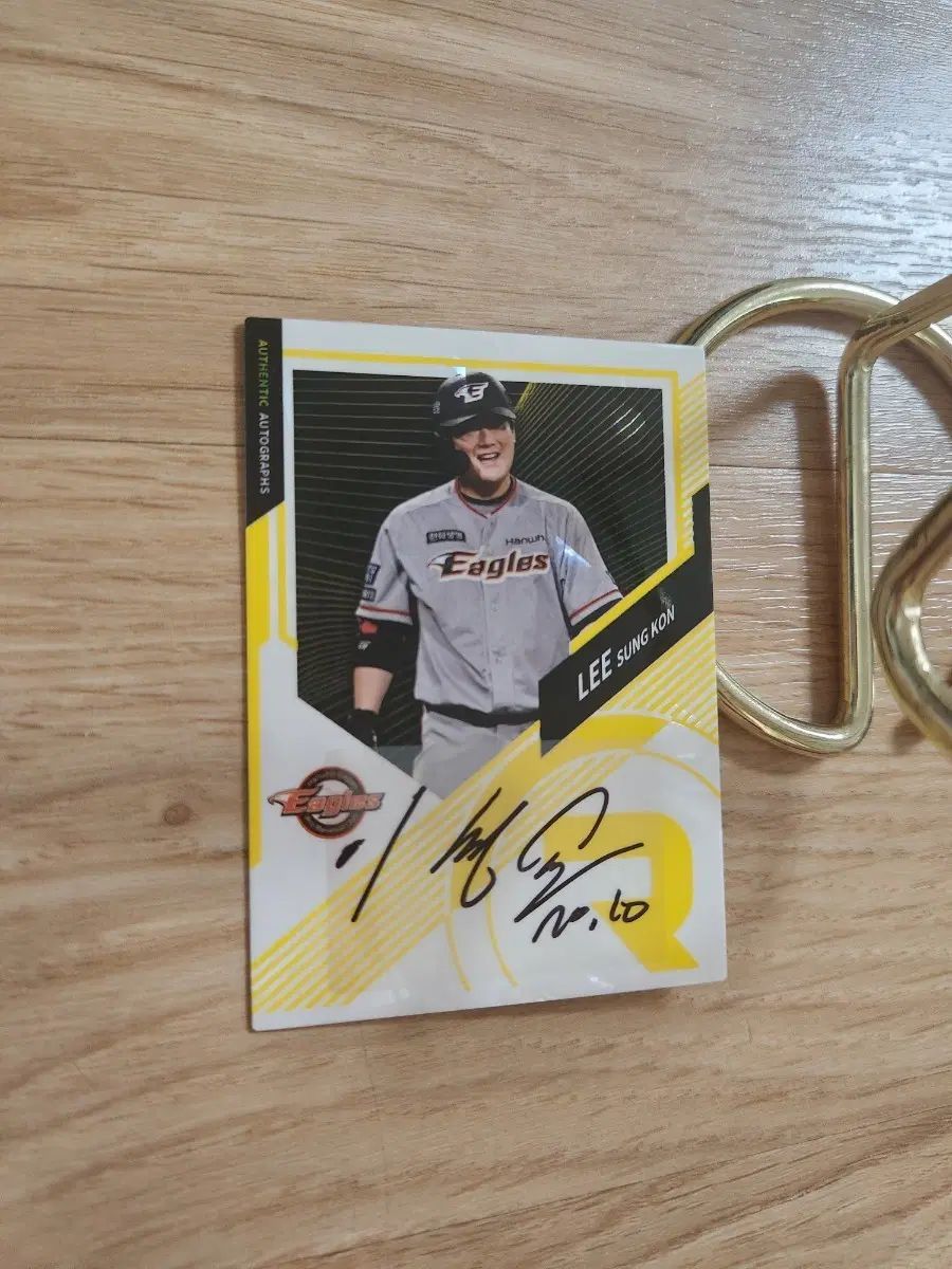 22scc kbo ハンファ・イーグルス イ・ソンゴン サイン オート 野球カード