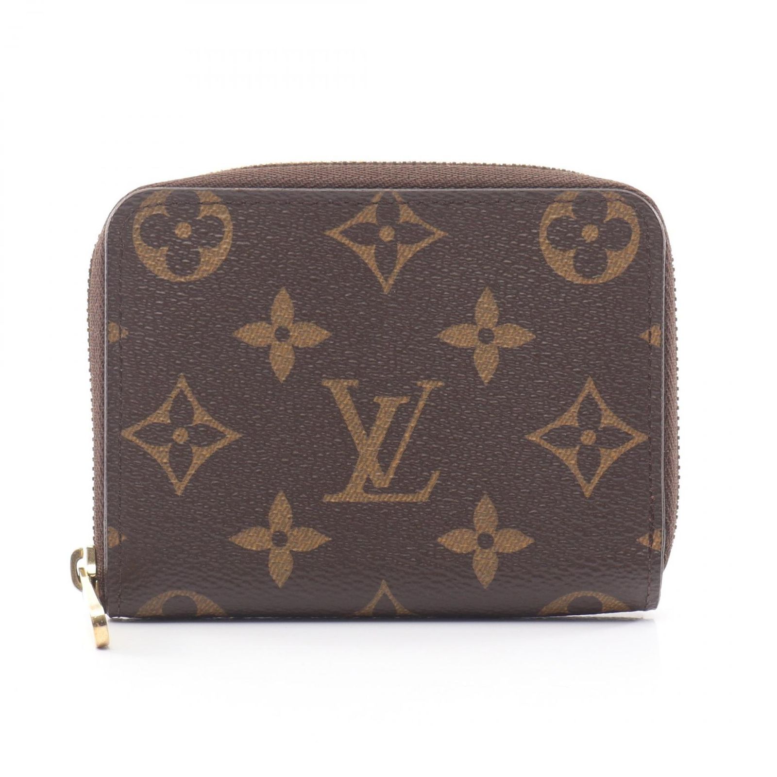ルイ・ヴィトン LOUIS VUITTON コインケース ジッピー コインパース モノグラム M60067 PVCコーティングキャンバス ジッピー・コインパース レディース Used B