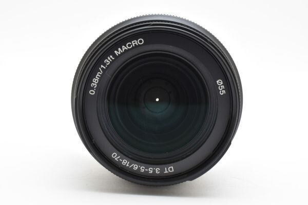 ★美品★ ソニー SONY DT 18-70mm F3.5-5.6 MACRO SAL1870 Aマウント【前後キャップ付き】 #744421_42_20B thumbnail 2