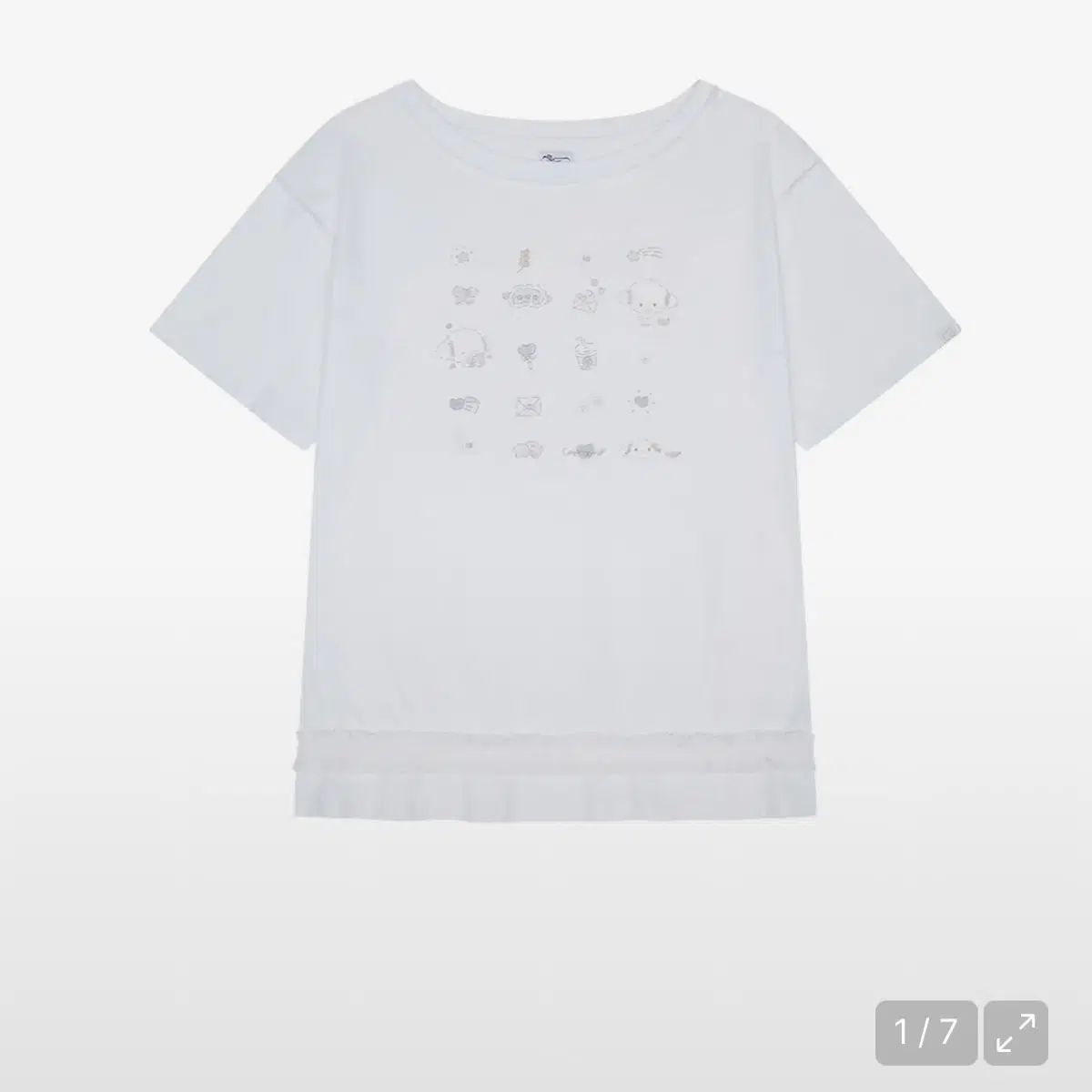 新品)こぎみゅん サンリオ 뚜오미오 コラボ 半袖Tシャツ