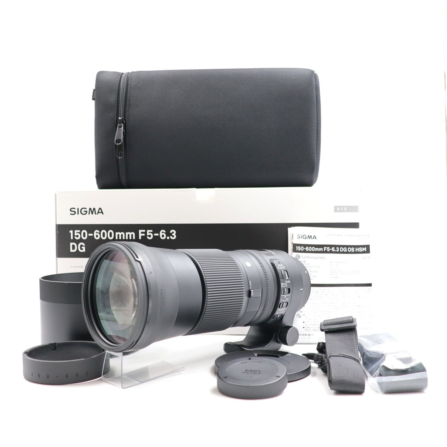 ■極上品■ SIGMA Contemporary 150-600mm F5-6.3 DG OS HSM Canon EFマウント 超望遠ズームレンズ シグマ