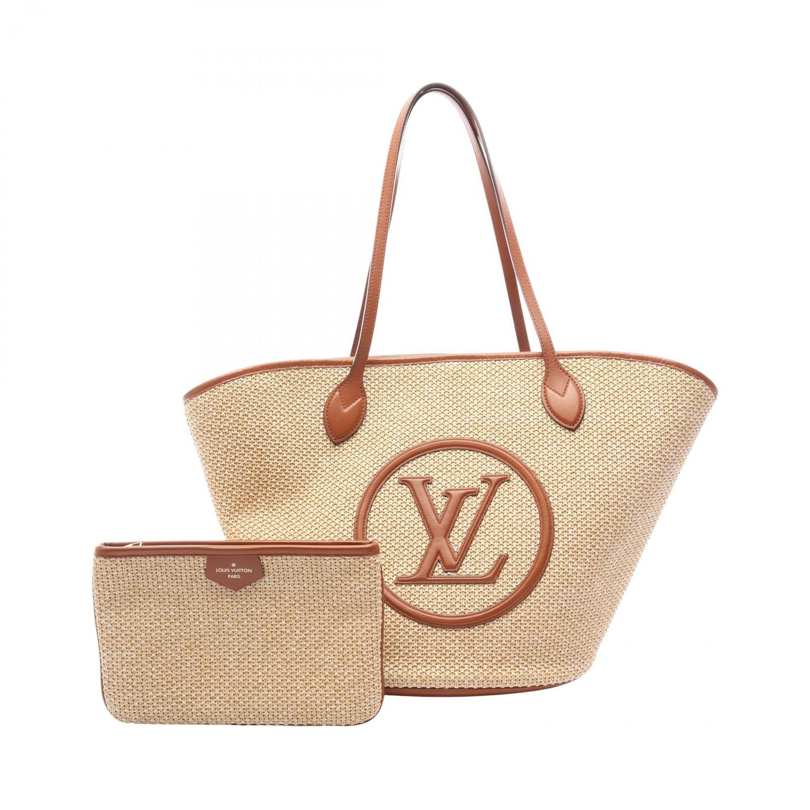 ルイ・ヴィトン LOUIS VUITTON トートバッグ サンジャック M59963 ナチュラル/ブラウン その他 スプリング インザシティ サンジャック レディース Used A