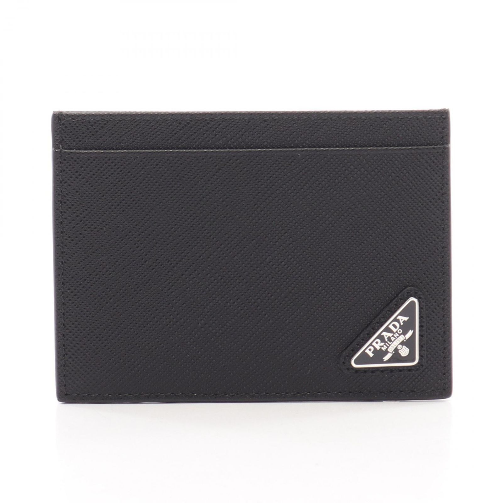 プラダ PRADA カードケース SAFFIANO TRIANG 2MC130QHHF0002 サフィアーノレザー カードケース メンズ 新品