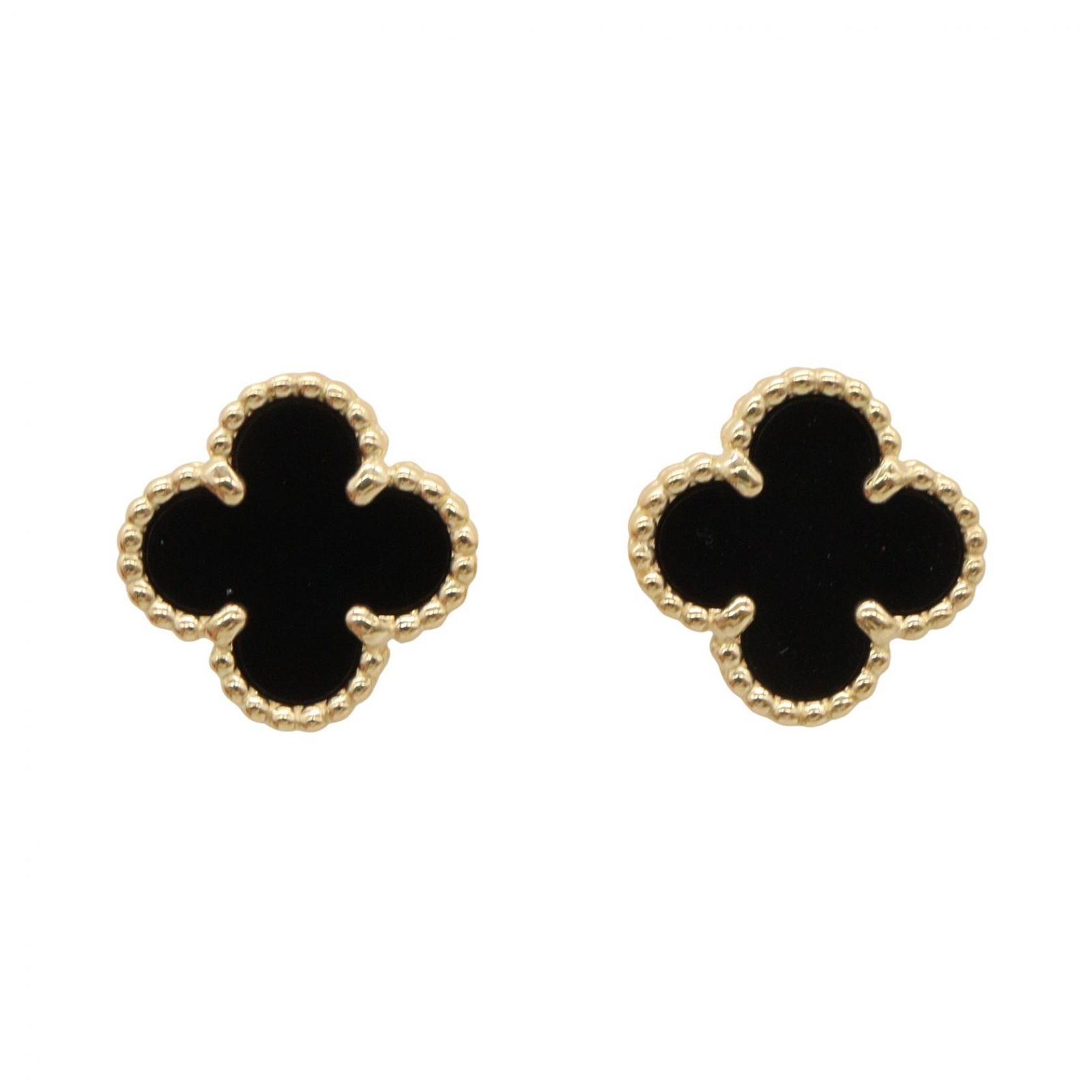 Van Cleef & Arpels ヴァンクリーフ＆アーペル スウィートアルハンブラ ピアス オニキス ピアス