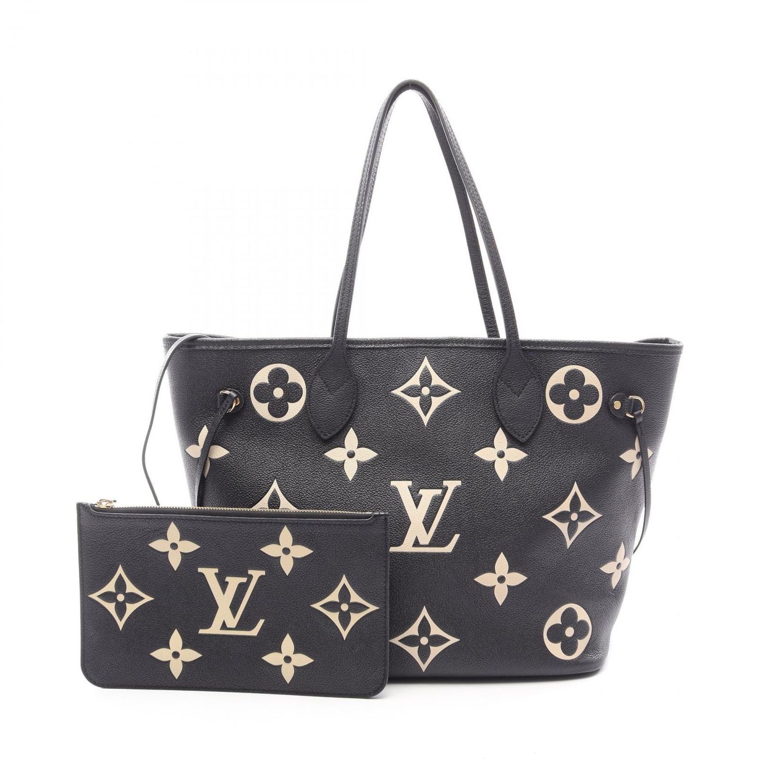 LOUIS VUITTON ルイ・ヴィトン ネヴァーフルMM モノグラムアンプラント トートバッグ