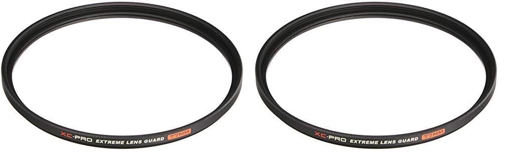 新品 ハクバ HAKUBA レンズフィルター 77mm XC-PRO エクストリーム レンズガード 高透過率 撥水防汚 薄枠 日本製 レンズ保護用 光学ガラス使用 保護フィルター CF-XCPRLG77 4977187440546 (× 2)