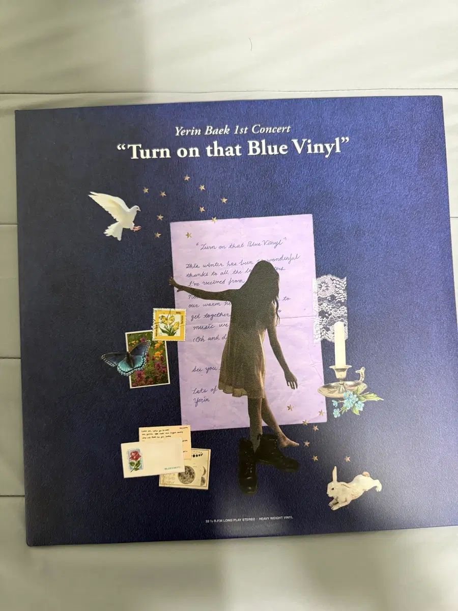 Blue Vinyl ライヴ LP 出品