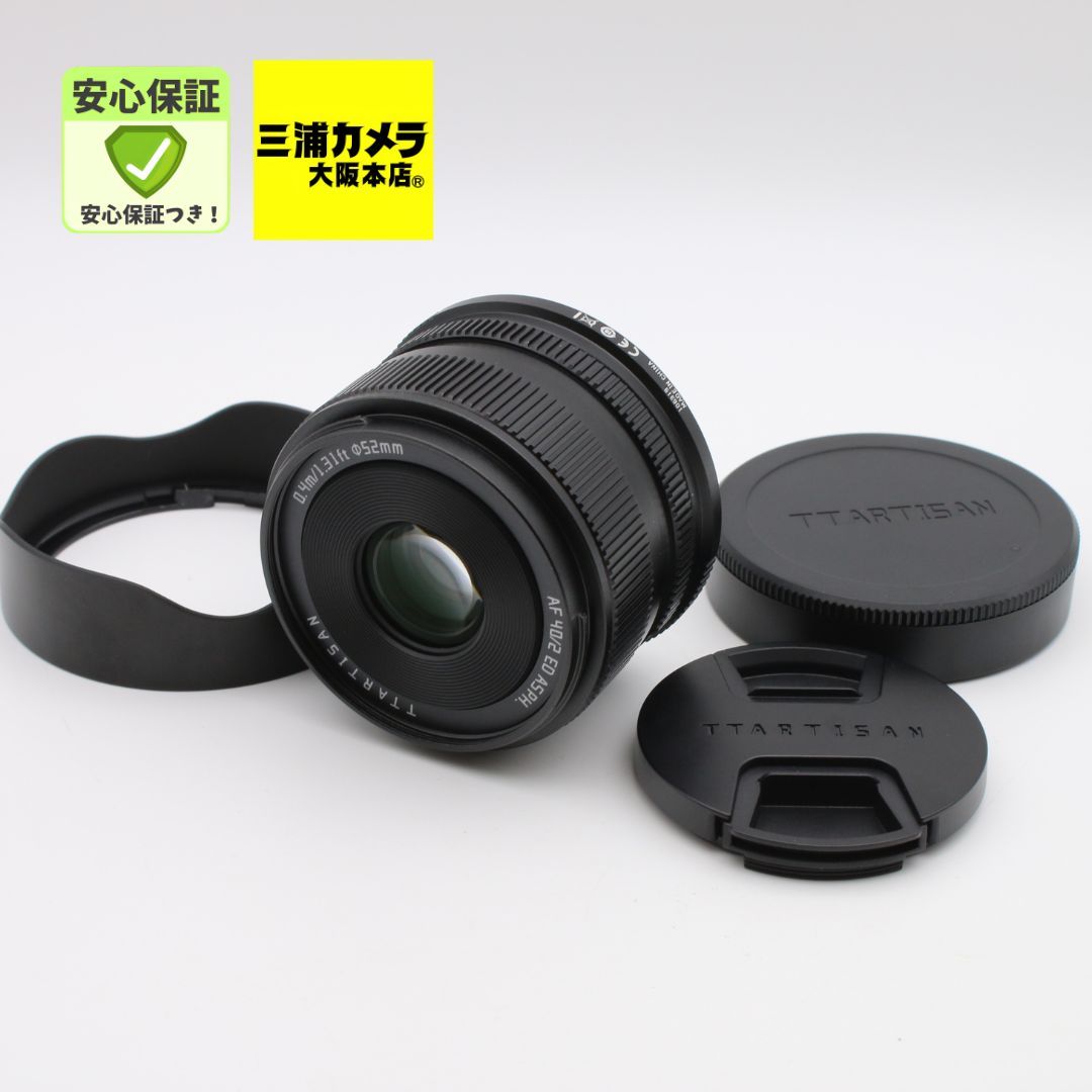 【極上品】 銘匠光学 TTArtisan AF 40mm F2 ライカSL/TL用 ブラック